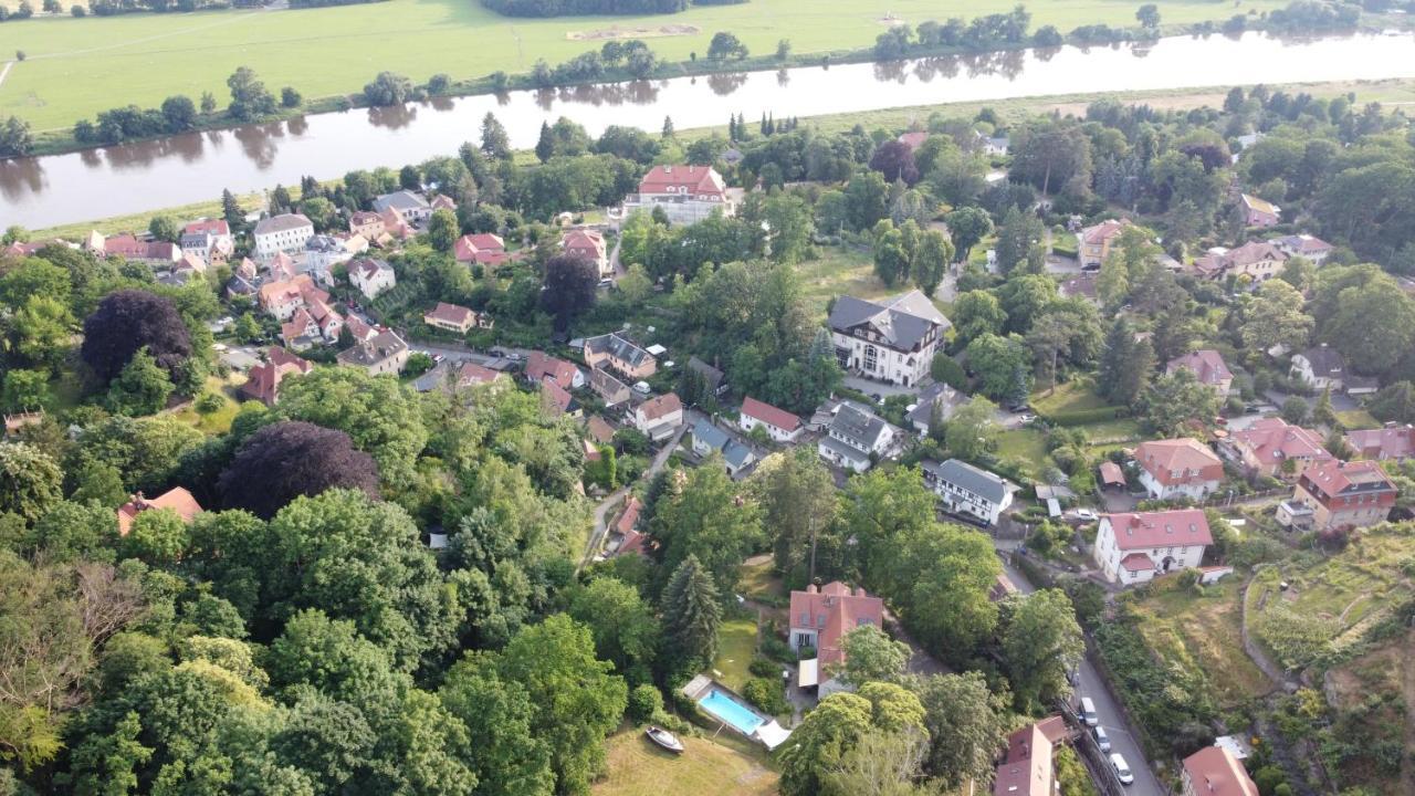 Villa Im Park Wachwitzgrund Dresden Dış mekan fotoğraf