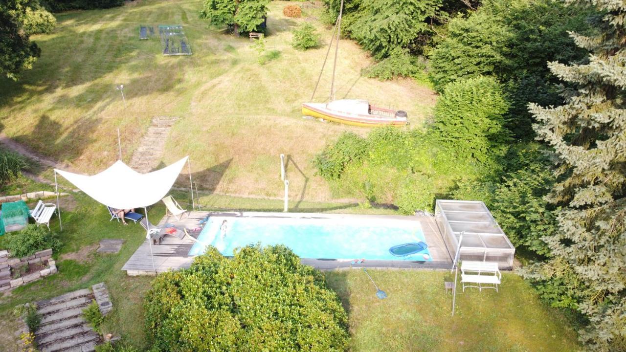 Villa Im Park Wachwitzgrund Dresden Dış mekan fotoğraf